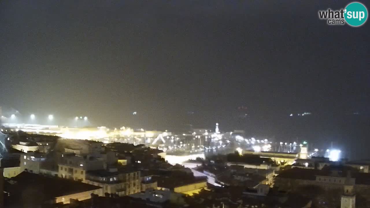 Webcam Trieste – Vue du sanctuaire Monte Grisa