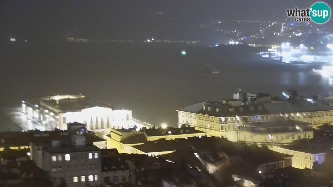 Webcam Trieste – Vue du sanctuaire Monte Grisa