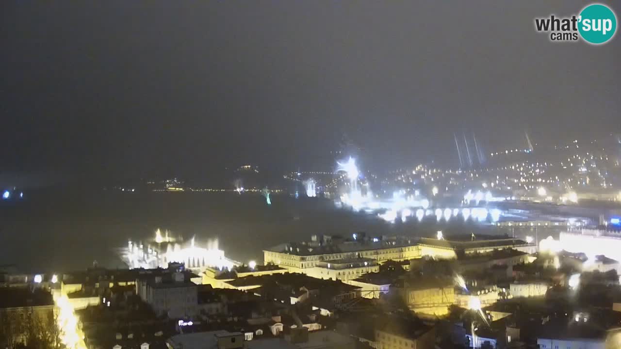 Webcam Trieste – Vue du sanctuaire Monte Grisa