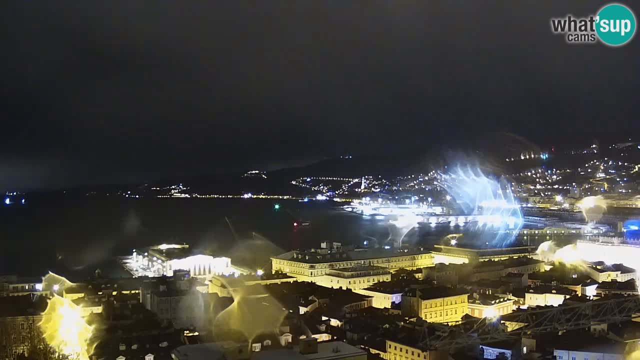 Webcam Trieste – Vue du sanctuaire Monte Grisa