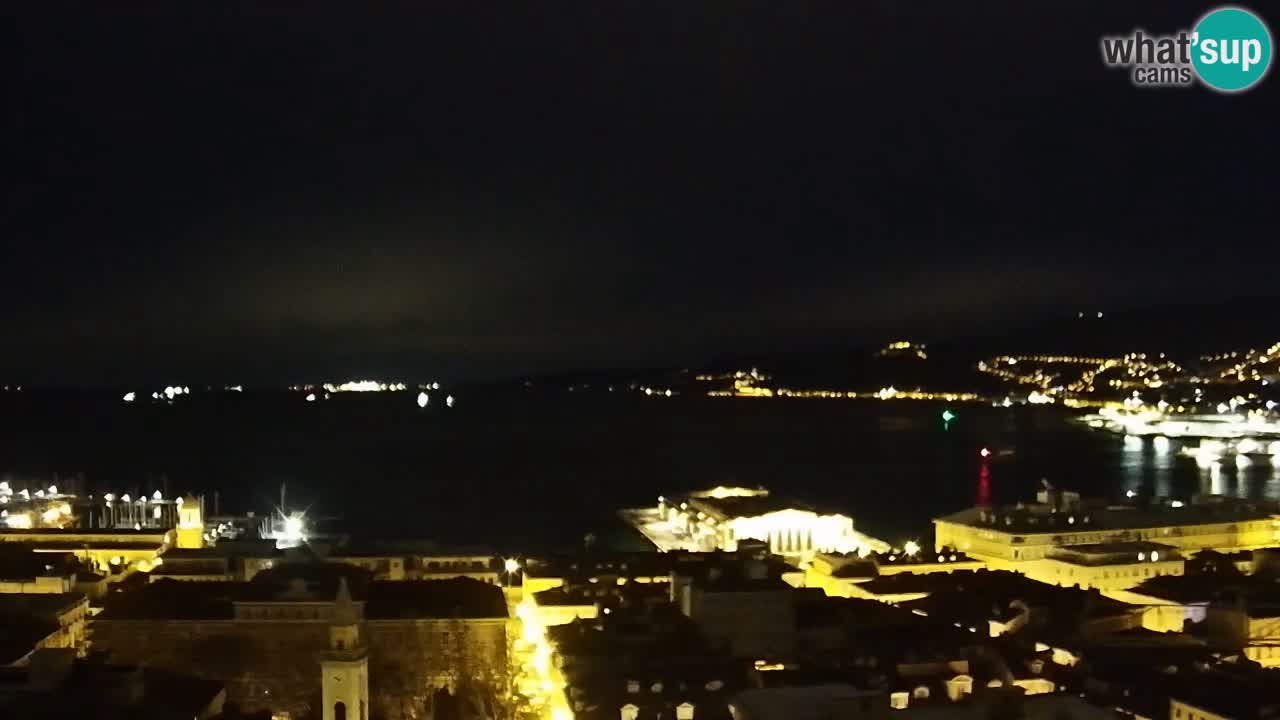 Webcam Trieste – Vue du sanctuaire Monte Grisa