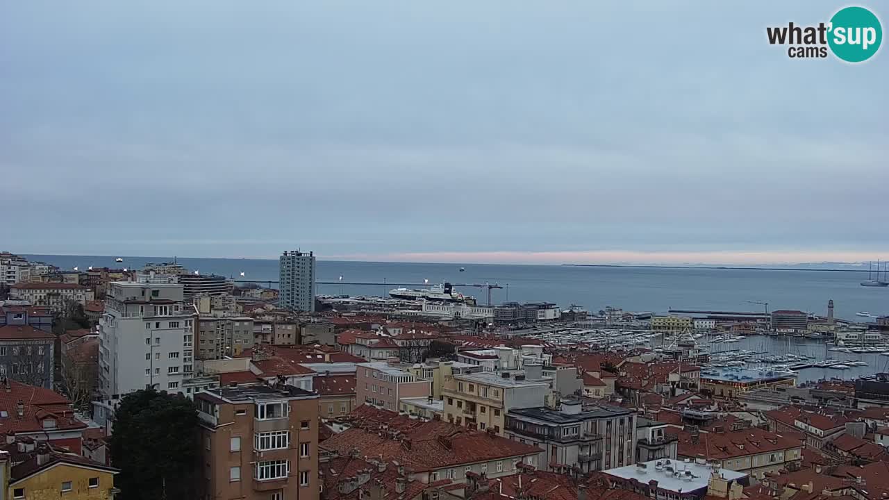 Webcam Trieste – Panorama dal Santuario Monte Grisa