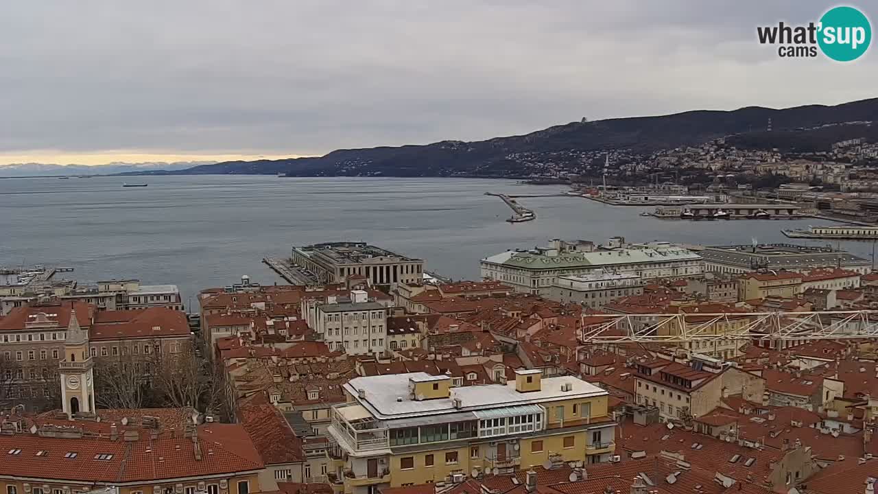 Webcam Trieste – Vue du sanctuaire Monte Grisa