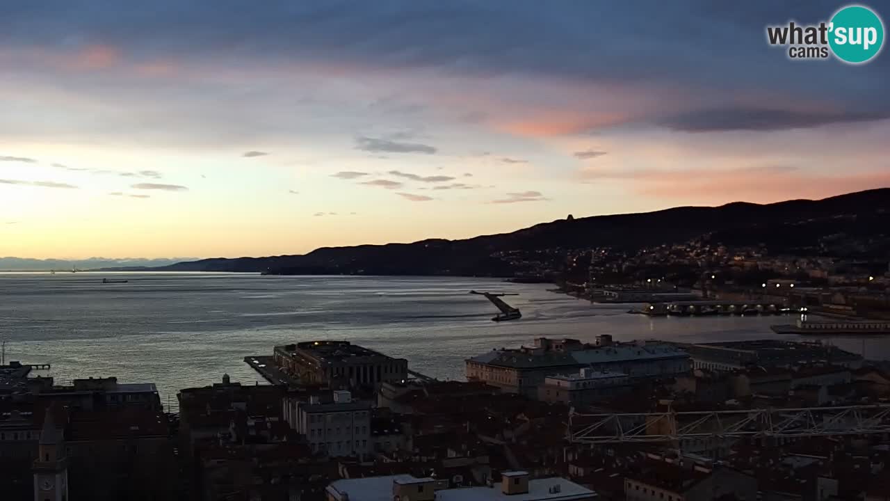 Webcam Trieste – Vue du sanctuaire Monte Grisa