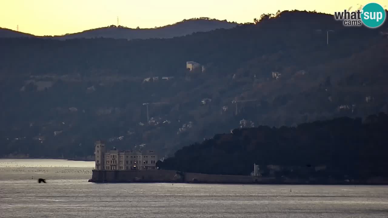 Webcam Trieste – Vue du sanctuaire Monte Grisa