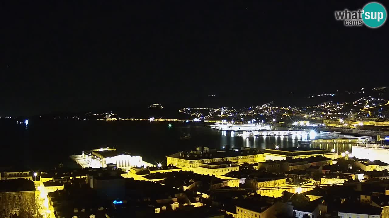 Webcam Trieste – Vue du sanctuaire Monte Grisa