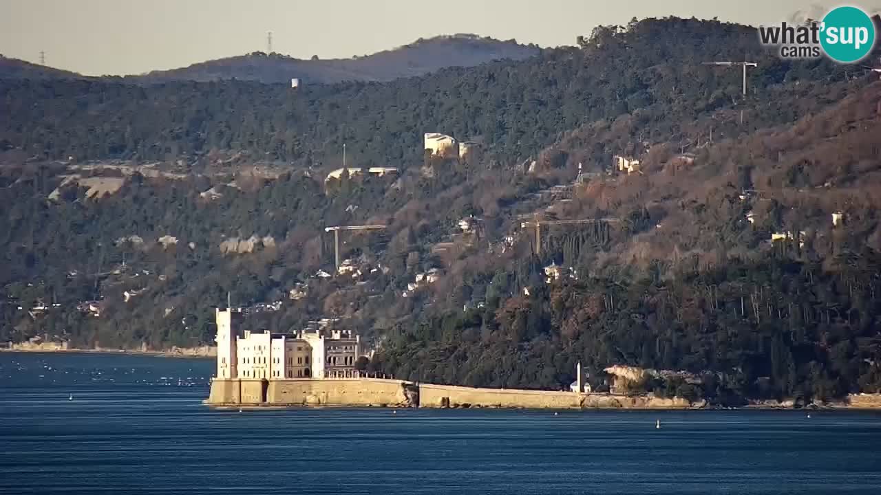 Webcam Trieste – Panorama dal Santuario Monte Grisa