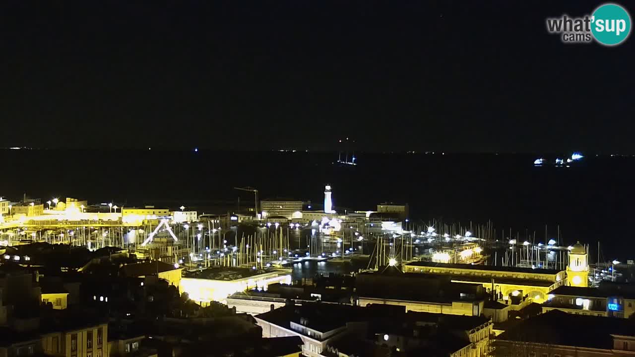 Webcam Trieste – Vue du sanctuaire Monte Grisa