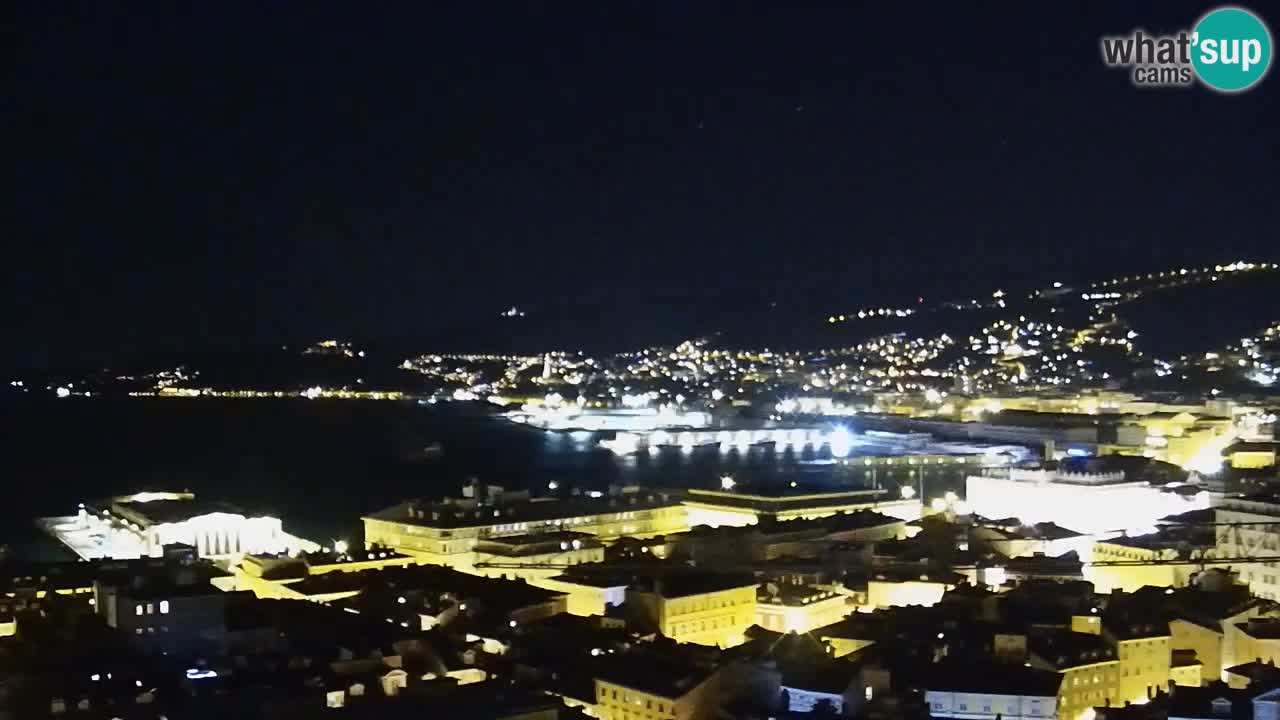 Webcam Trieste – Panorama dal Santuario Monte Grisa