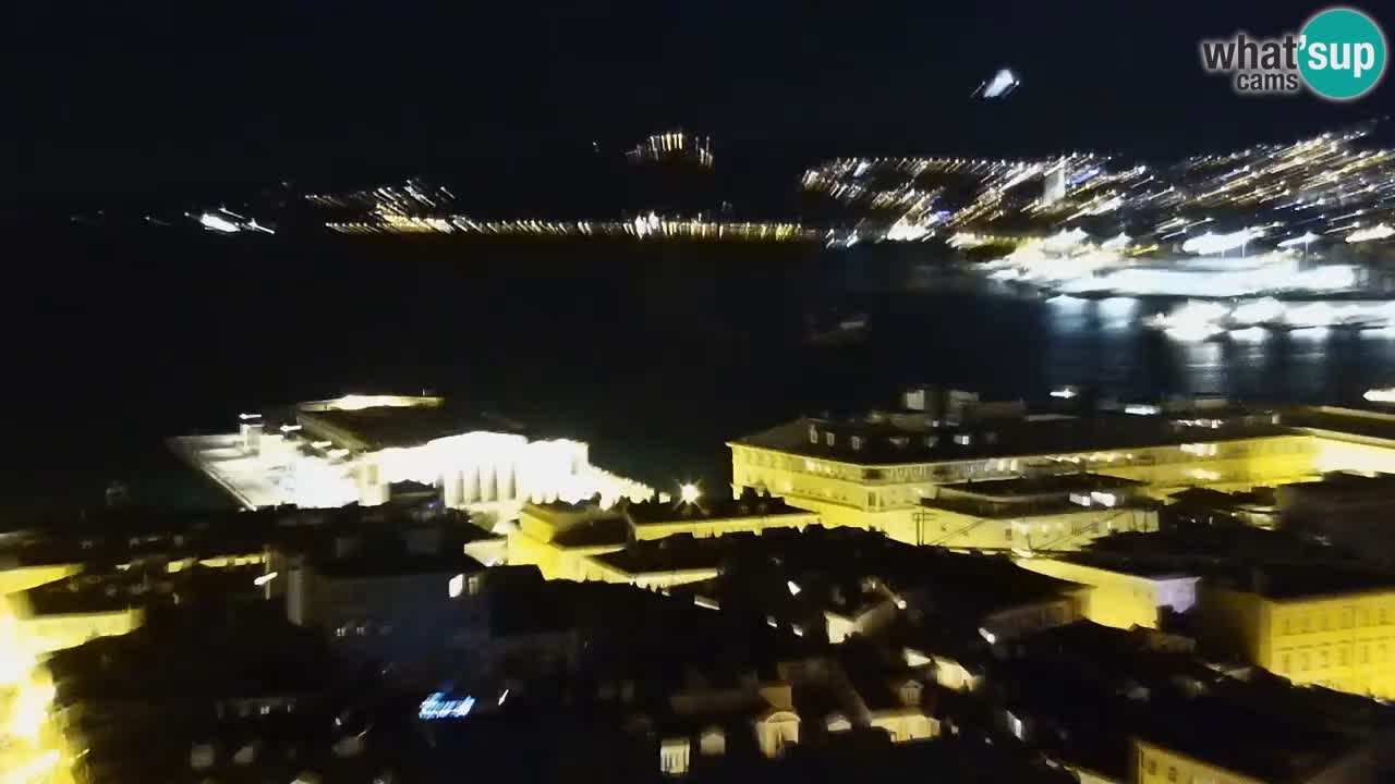 Webcam Trieste – Vue du sanctuaire Monte Grisa