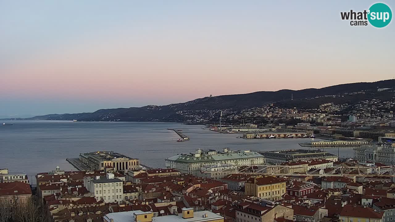 Webcam Trieste – Vue du sanctuaire Monte Grisa