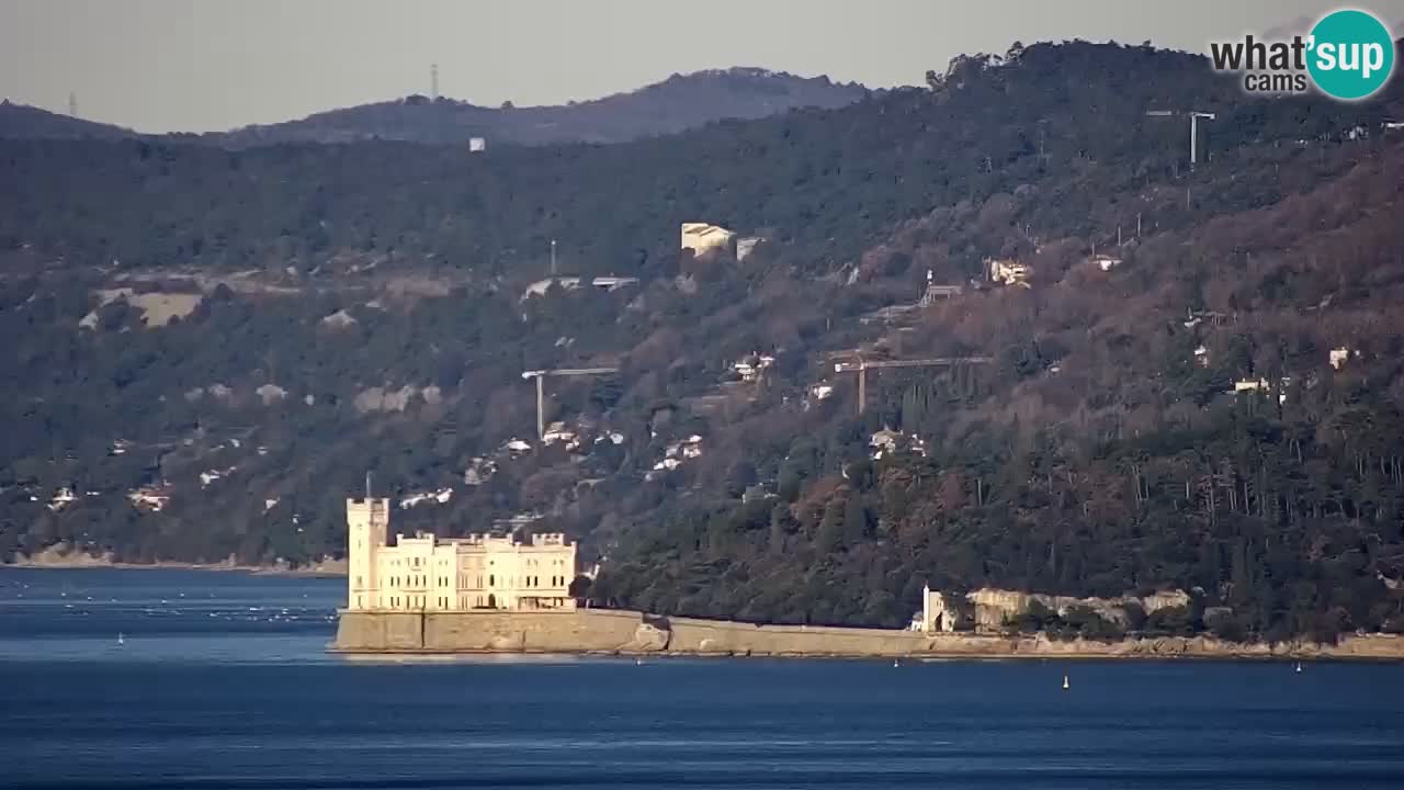 Webcam Trieste – Panorama dal Santuario Monte Grisa