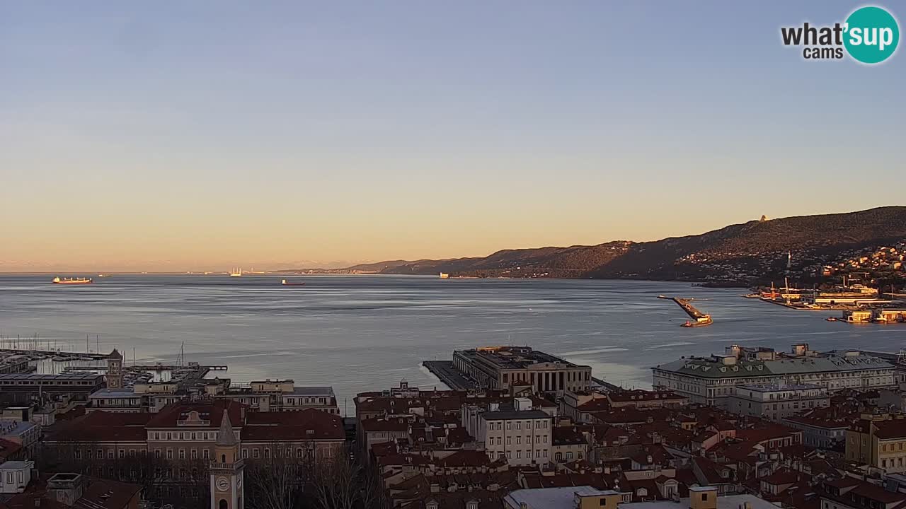 Webcam Trieste – Panorama dal Santuario Monte Grisa