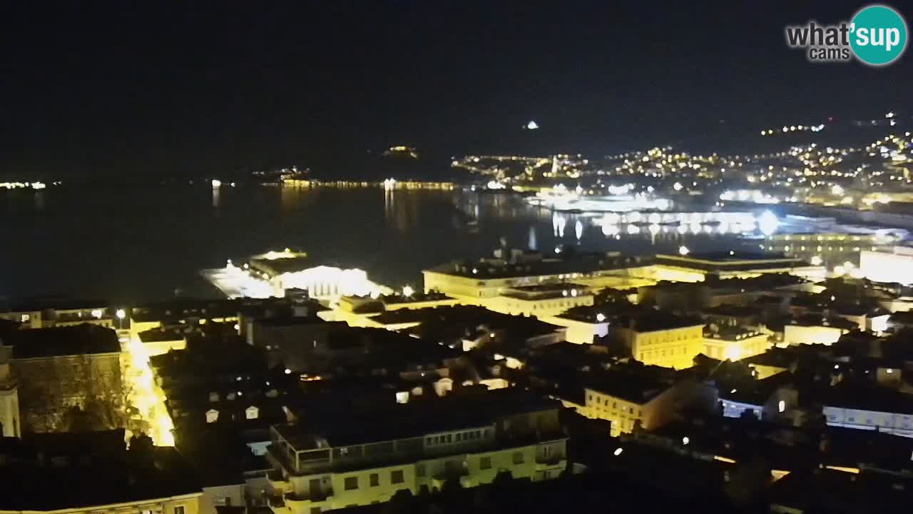 Webcam Trieste – Vue du sanctuaire Monte Grisa