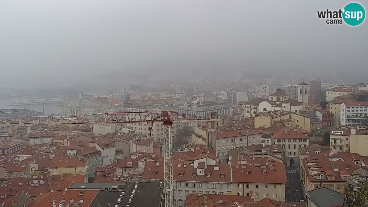 Webcam Trieste – Panorama dal Santuario Monte Grisa