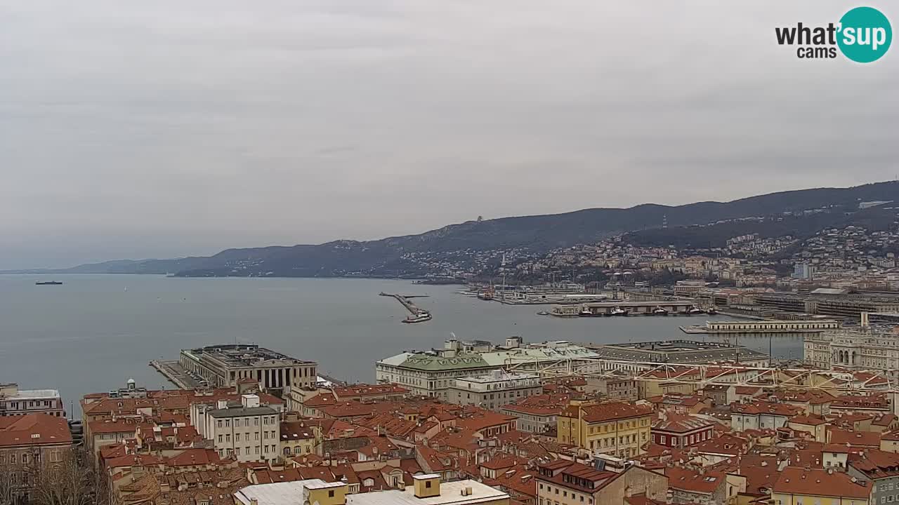 Webcam Trieste – Panorama dal Santuario Monte Grisa