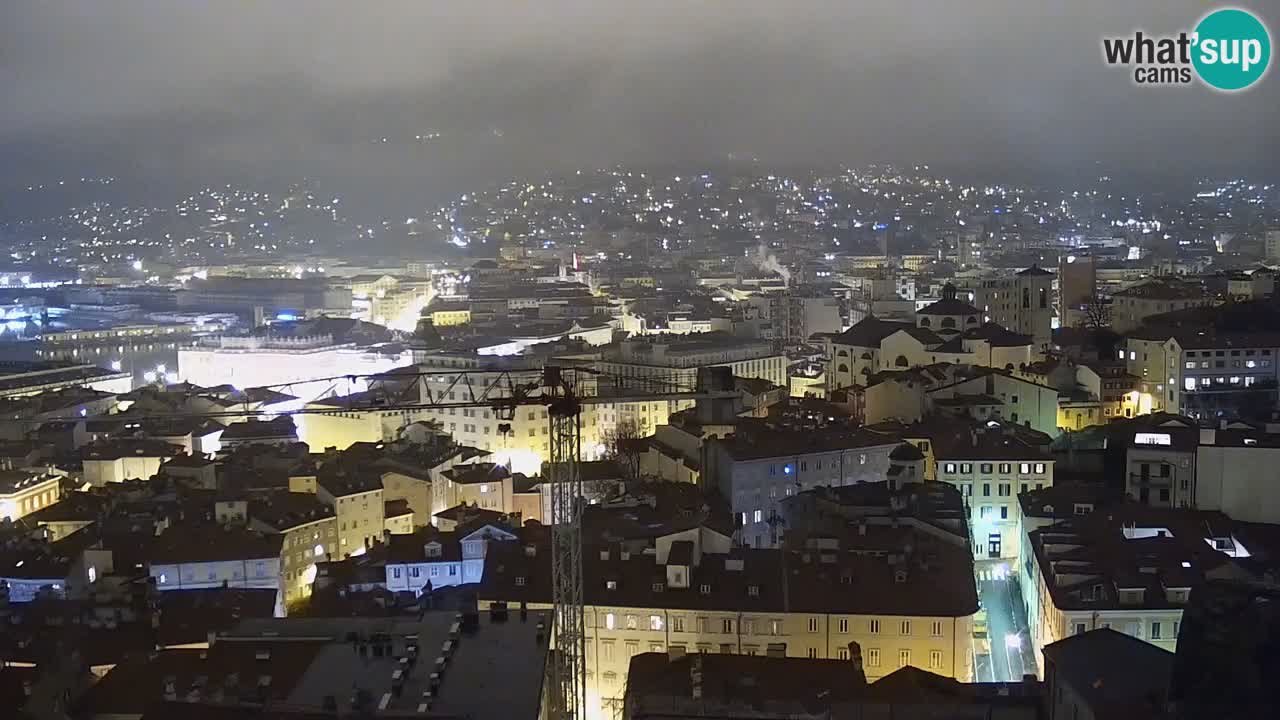 Webcam Trieste – Vue du sanctuaire Monte Grisa