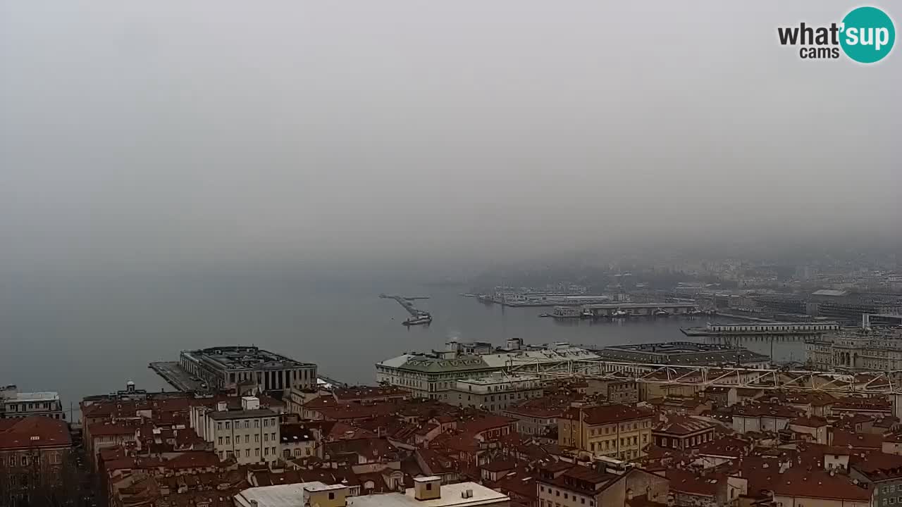 Webcam Trieste – Vue du sanctuaire Monte Grisa