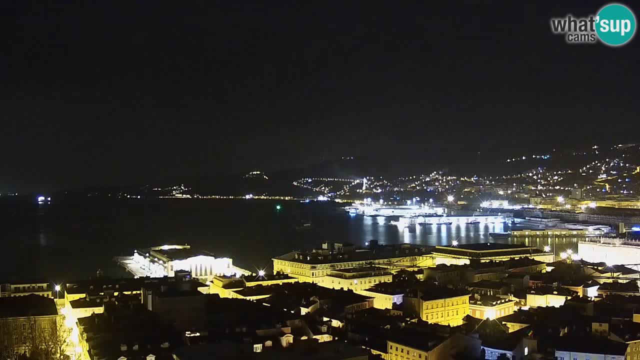 Webcam Trieste – Panorama dal Santuario Monte Grisa