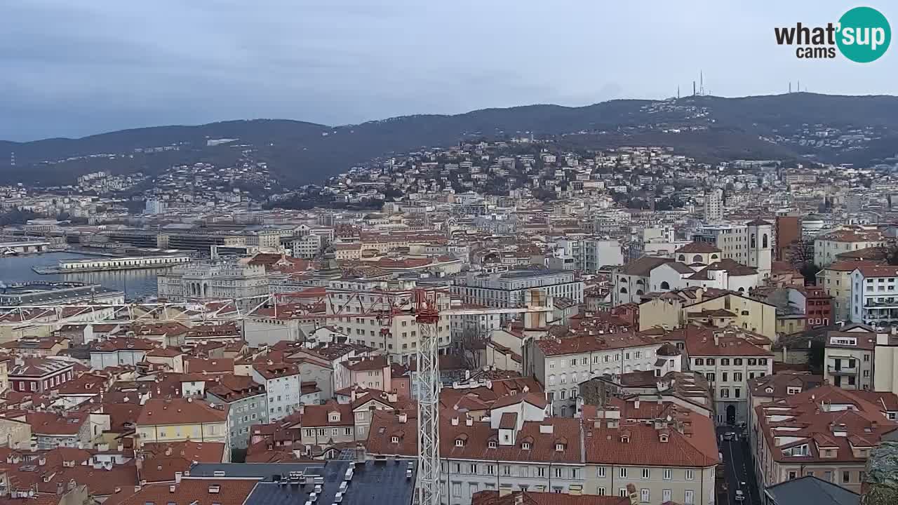 Webcam Trieste – Panorama dal Santuario Monte Grisa