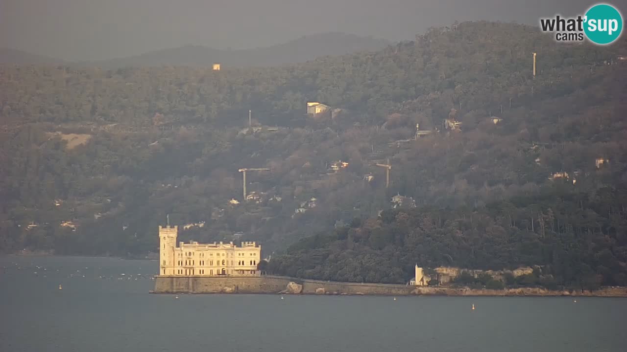 Webcam Trieste – Panorama dal Santuario Monte Grisa