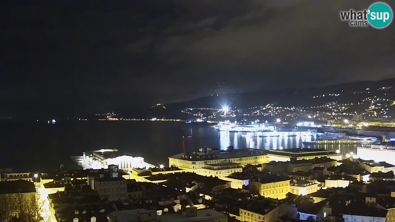 Webcam Trieste – Vue du sanctuaire Monte Grisa