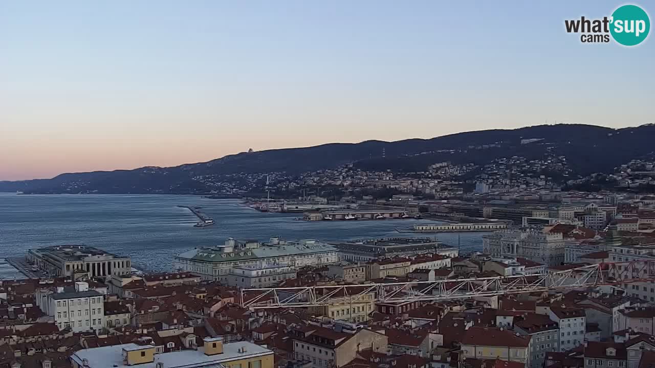 Webcam Trieste – Vue du sanctuaire Monte Grisa