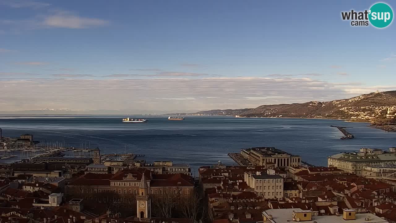 Webcam Trieste – Panorama dal Santuario Monte Grisa