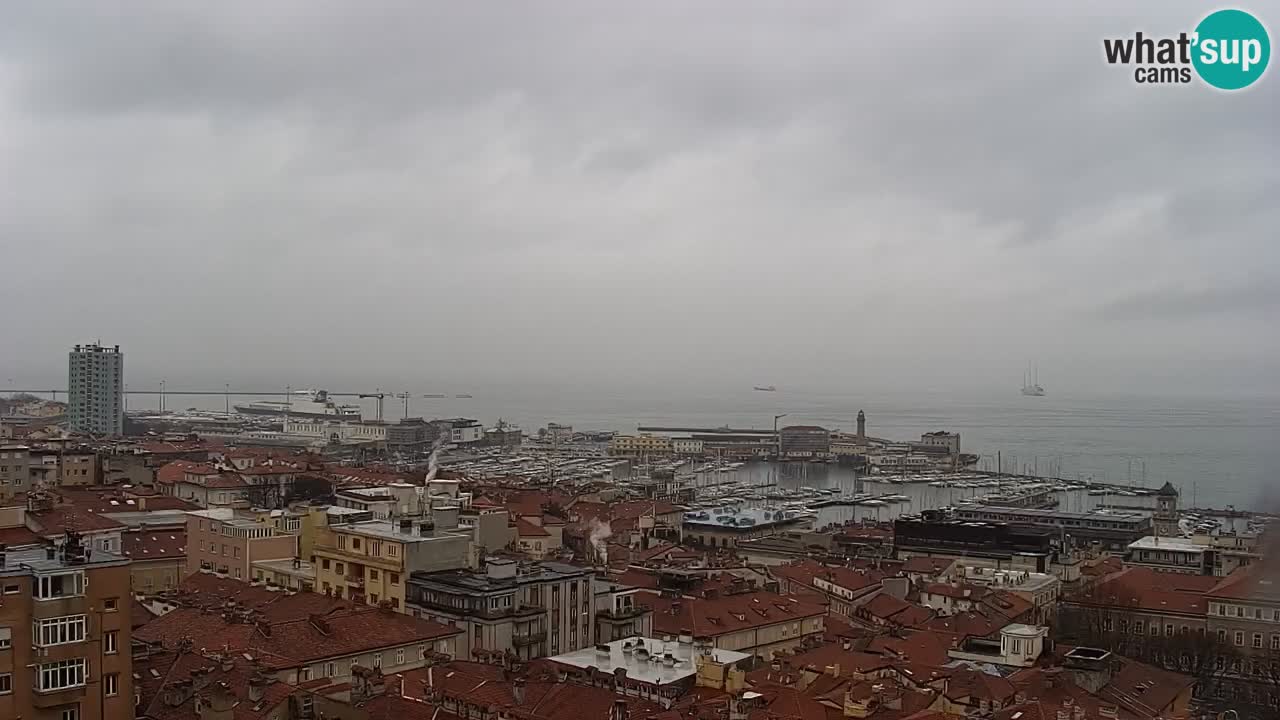 Webcam Trieste – Panorama dal Santuario Monte Grisa