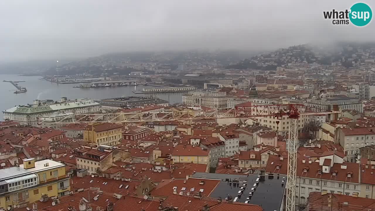 Webcam Trieste – Panorama dal Santuario Monte Grisa