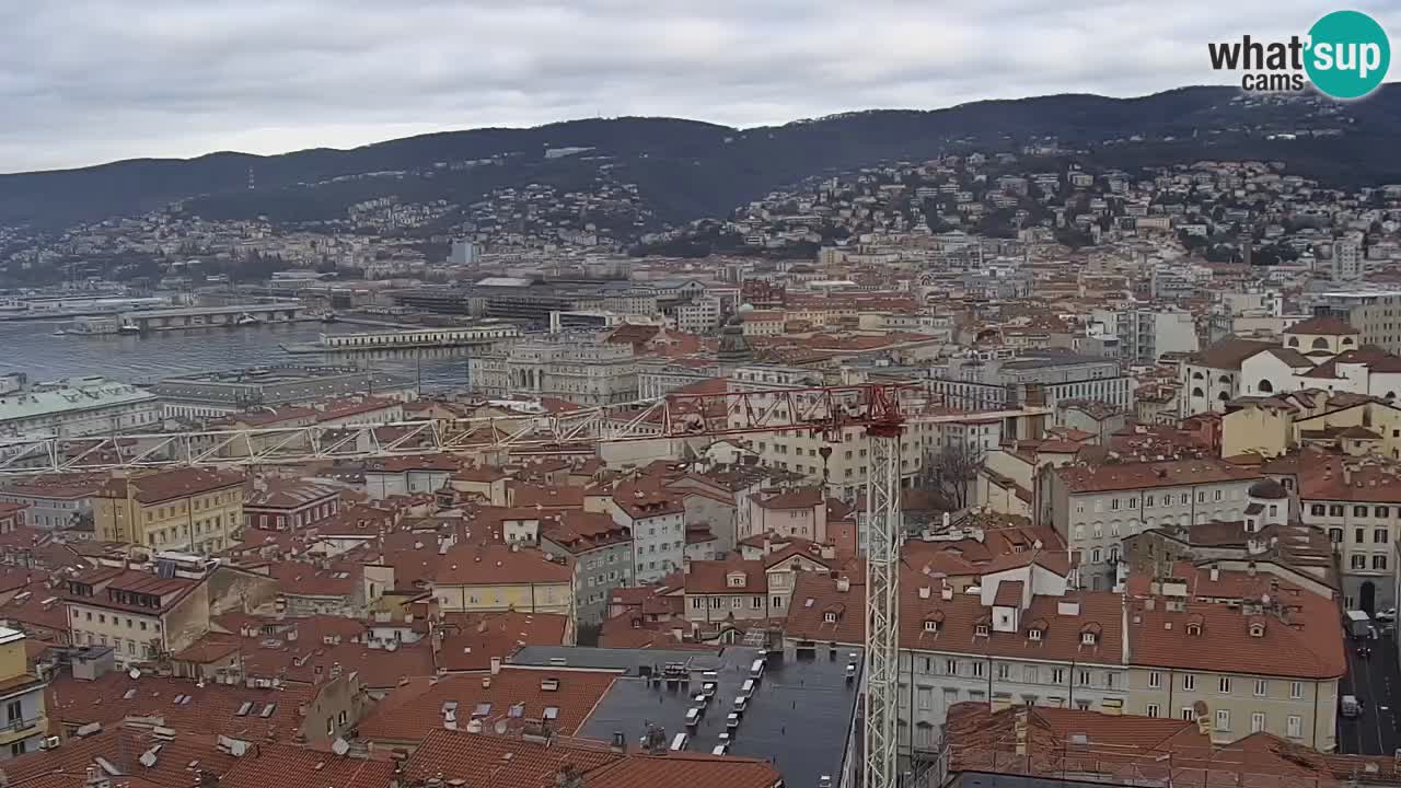 Webcam Trieste – Panorama dal Santuario Monte Grisa