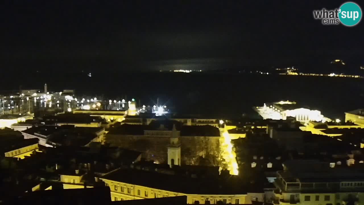 Webcam Trieste – Vue du sanctuaire Monte Grisa