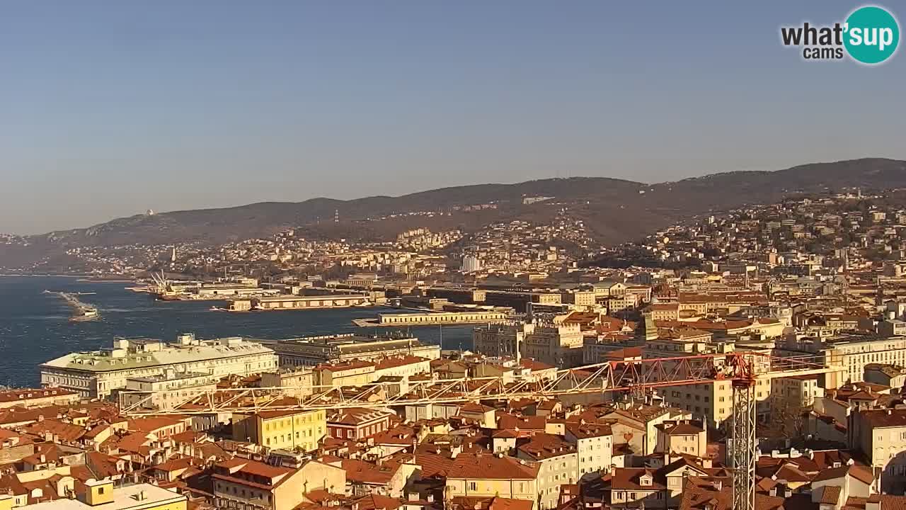 Webcam Trieste – Panorama dal Santuario Monte Grisa