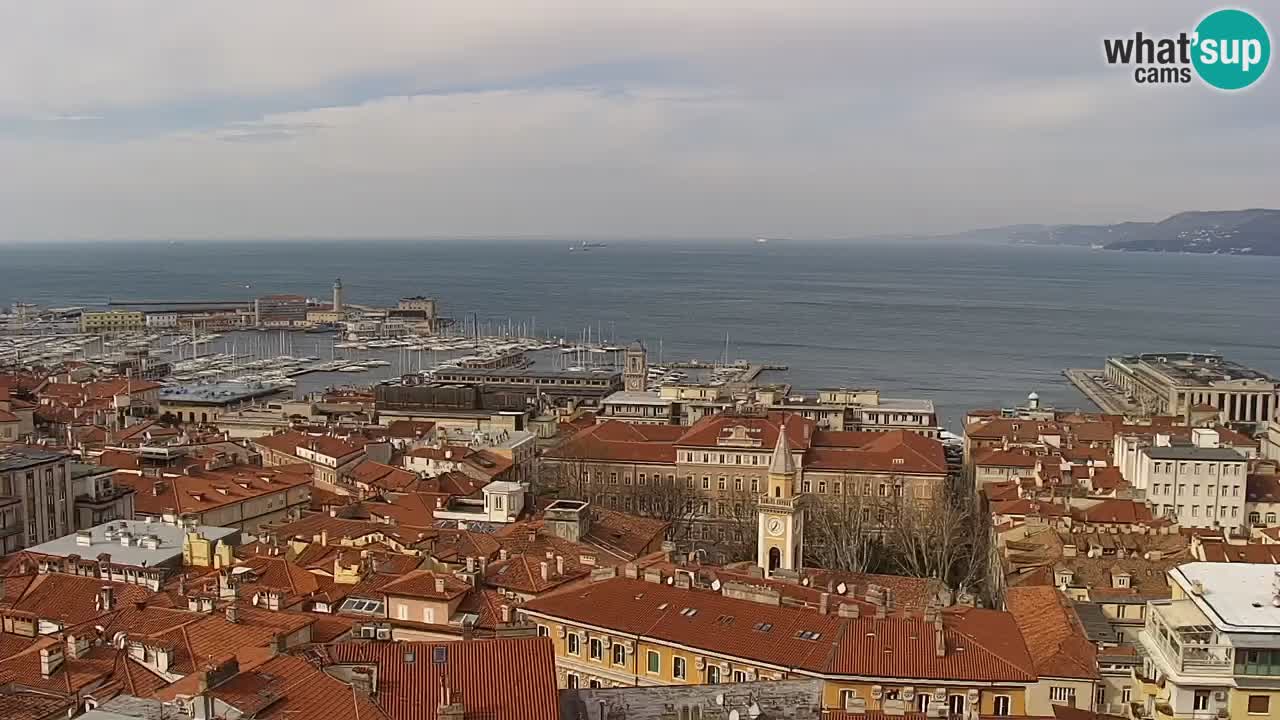 Webcam Trieste – Panorama dal Santuario Monte Grisa