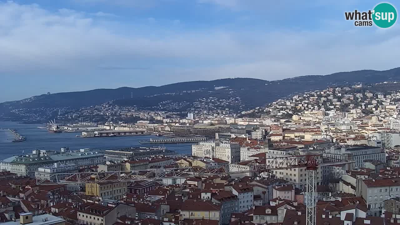 Webcam Trieste – Vue du sanctuaire Monte Grisa