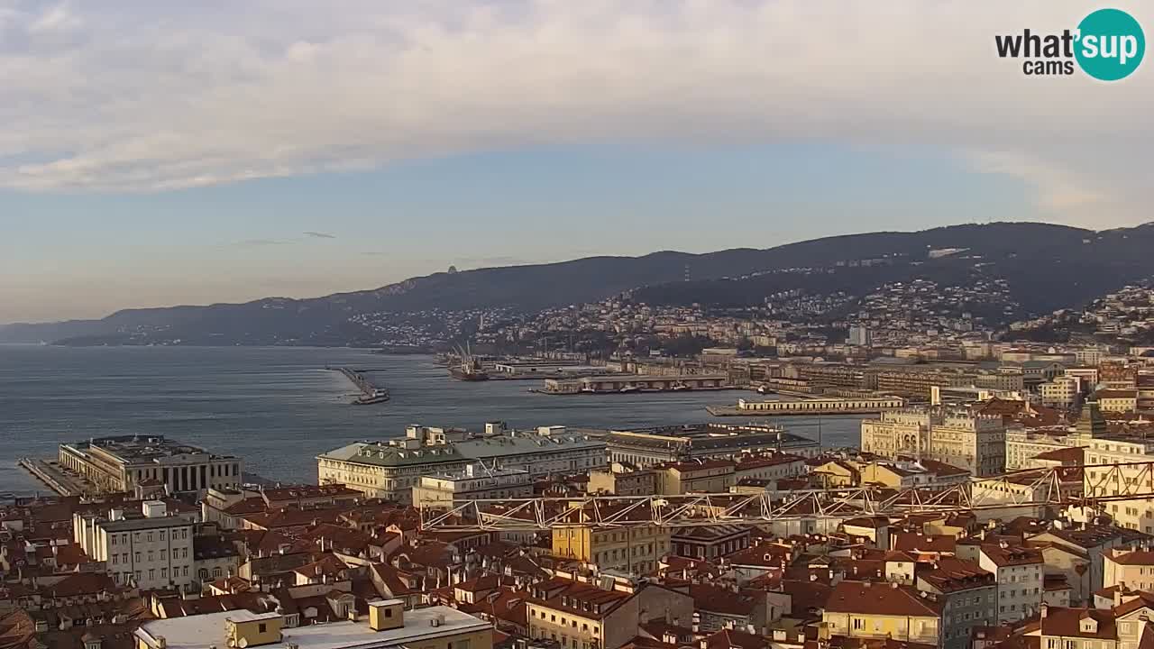 Webcam Trieste – Panorama dal Santuario Monte Grisa