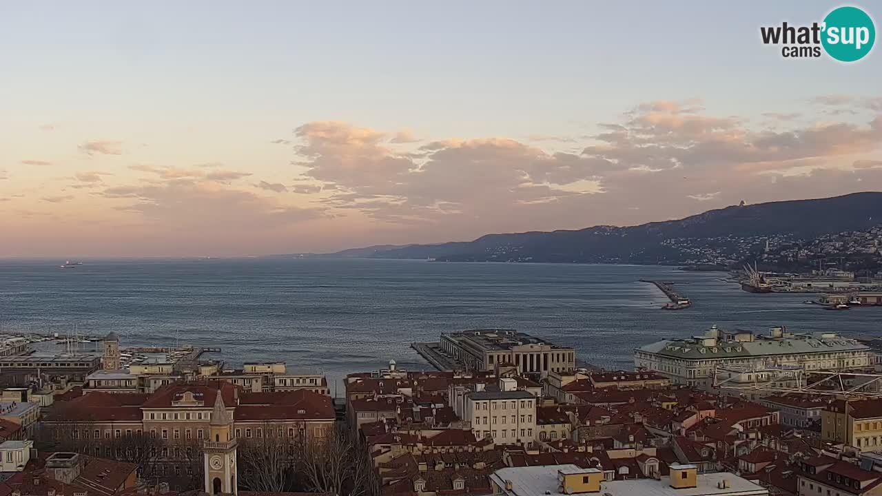 Webcam Trieste – Vue du sanctuaire Monte Grisa