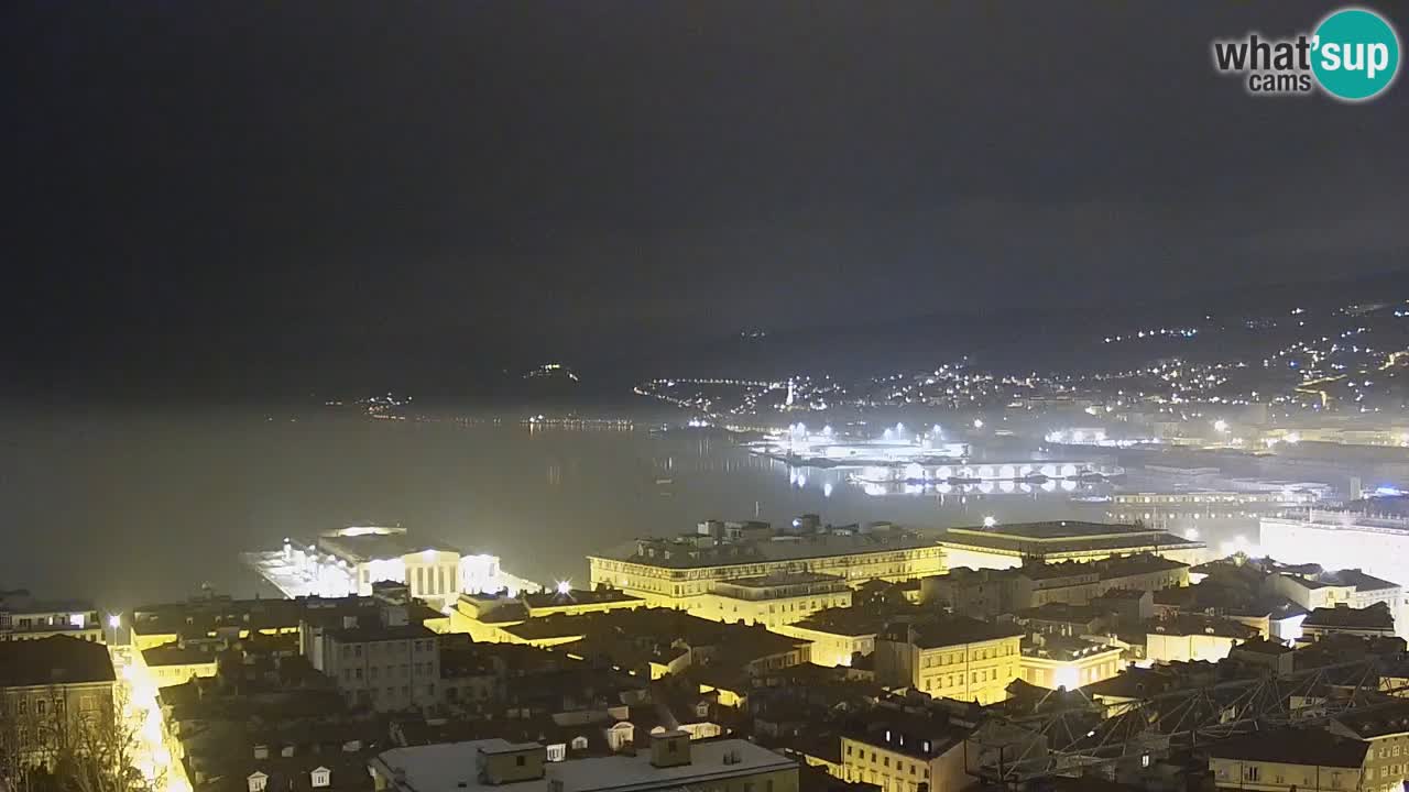 Webcam Trieste – Vue du sanctuaire Monte Grisa