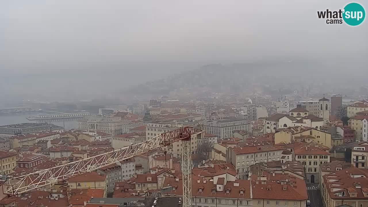 Webcam Trieste – Panorama dal Santuario Monte Grisa