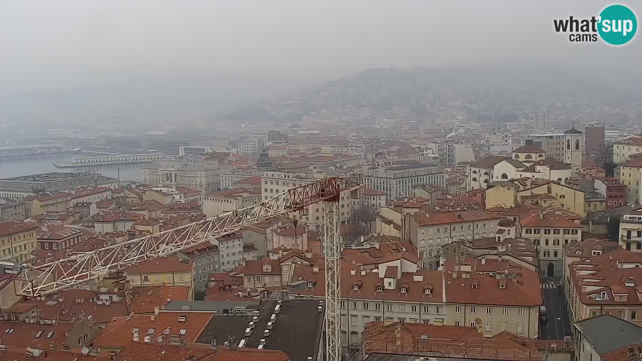 Webcam Trieste – Vue du sanctuaire Monte Grisa