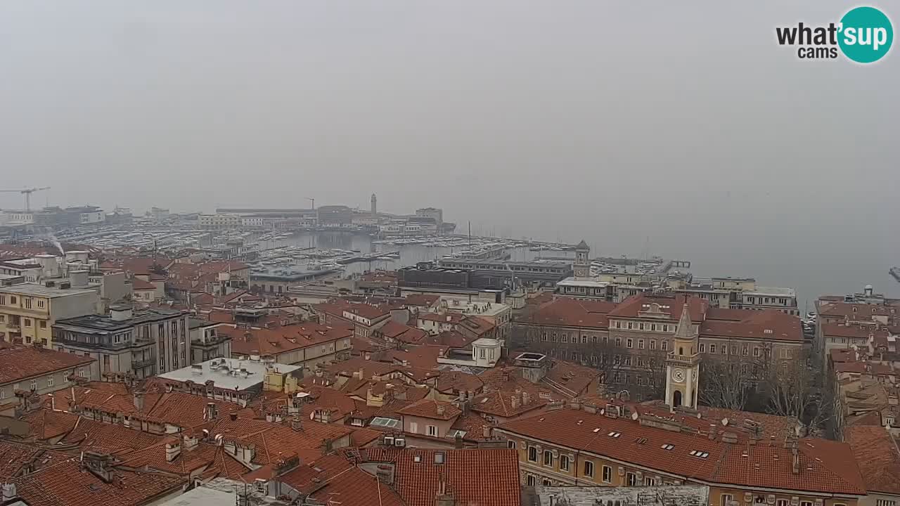 Webcam Trieste – Panorama dal Santuario Monte Grisa