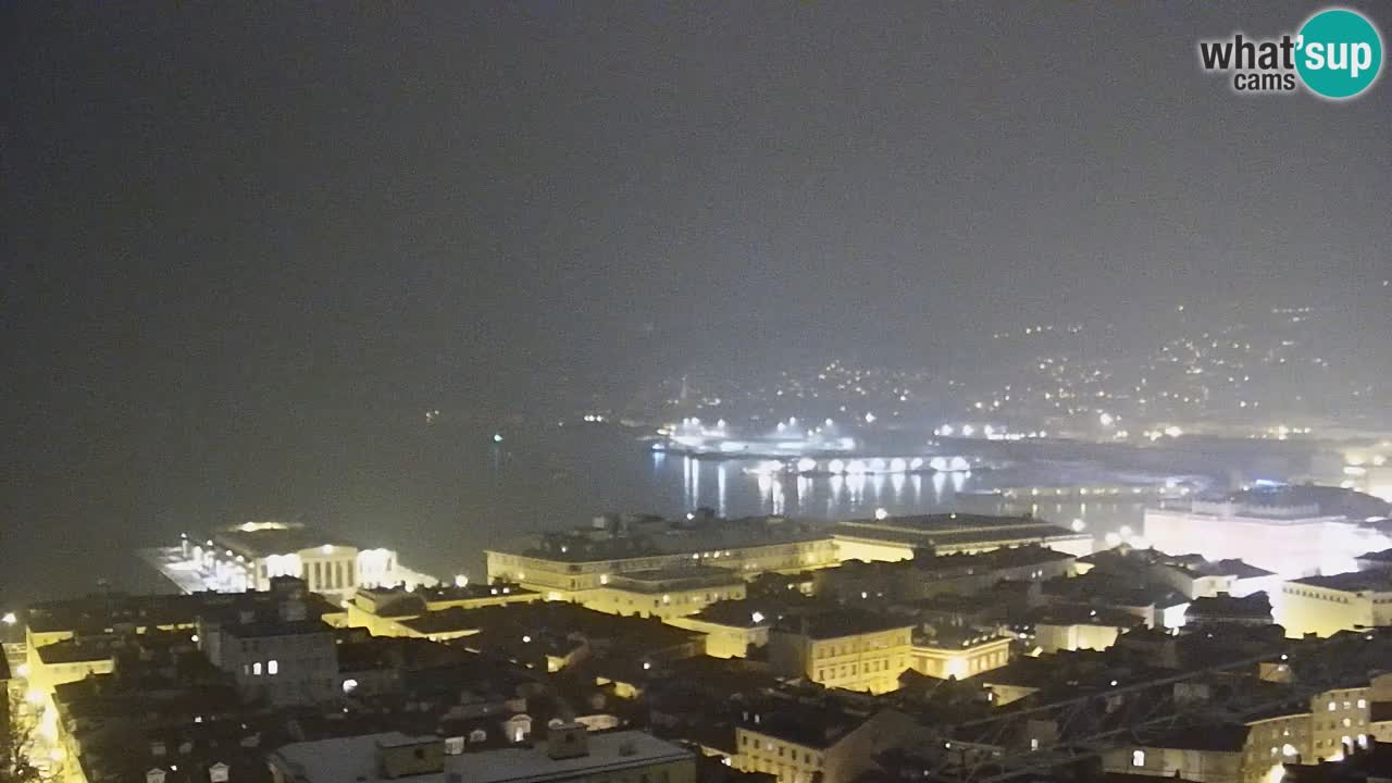 Webcam Trieste – Panorama dal Santuario Monte Grisa