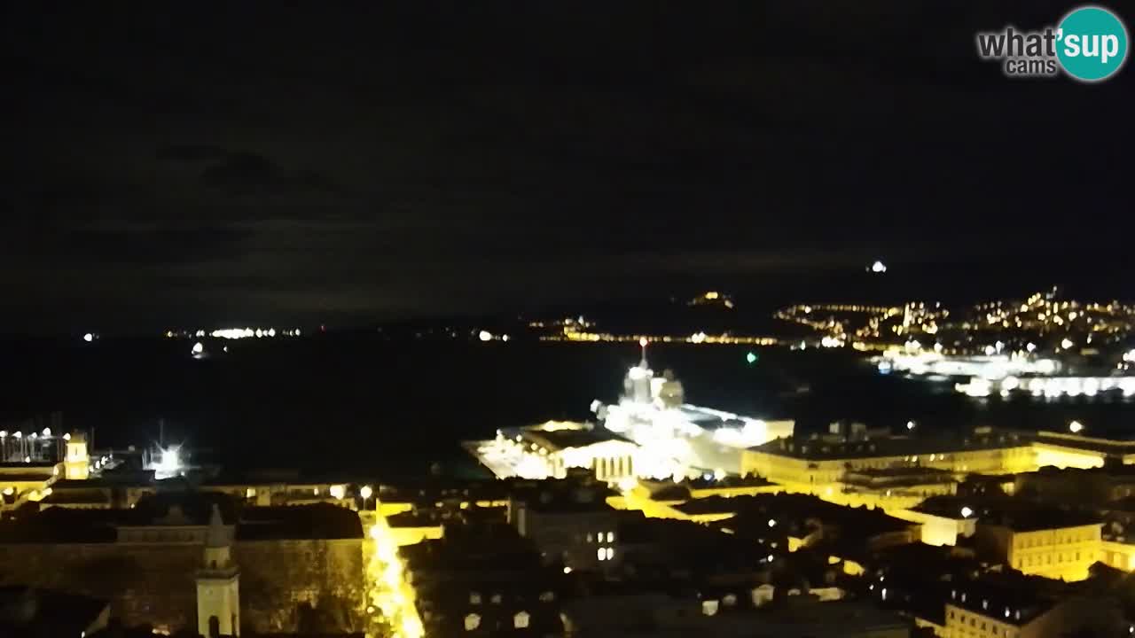 Webcam Trieste – Vue du sanctuaire Monte Grisa