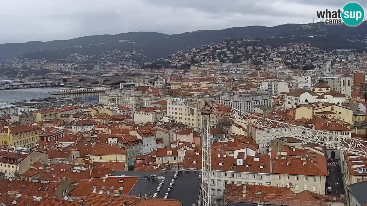 Webcam Trieste – Vue du sanctuaire Monte Grisa