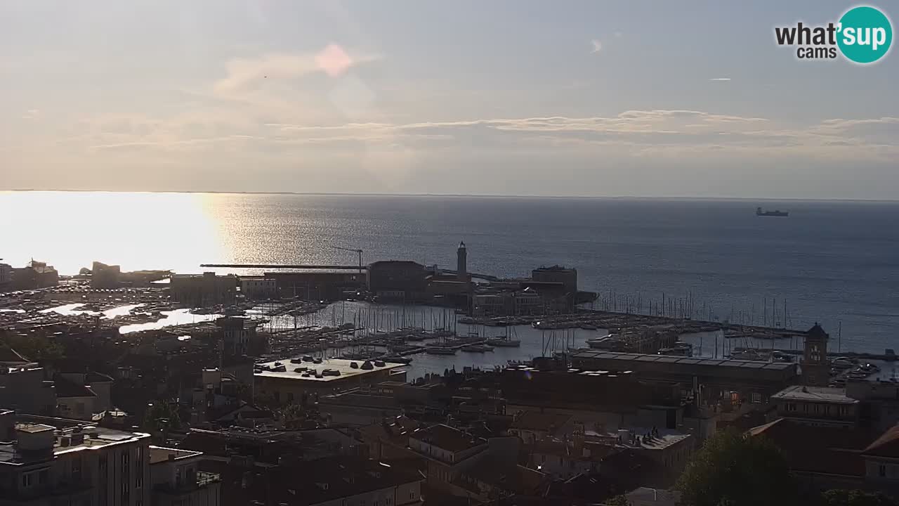Webcam Trieste – Vue du sanctuaire Monte Grisa