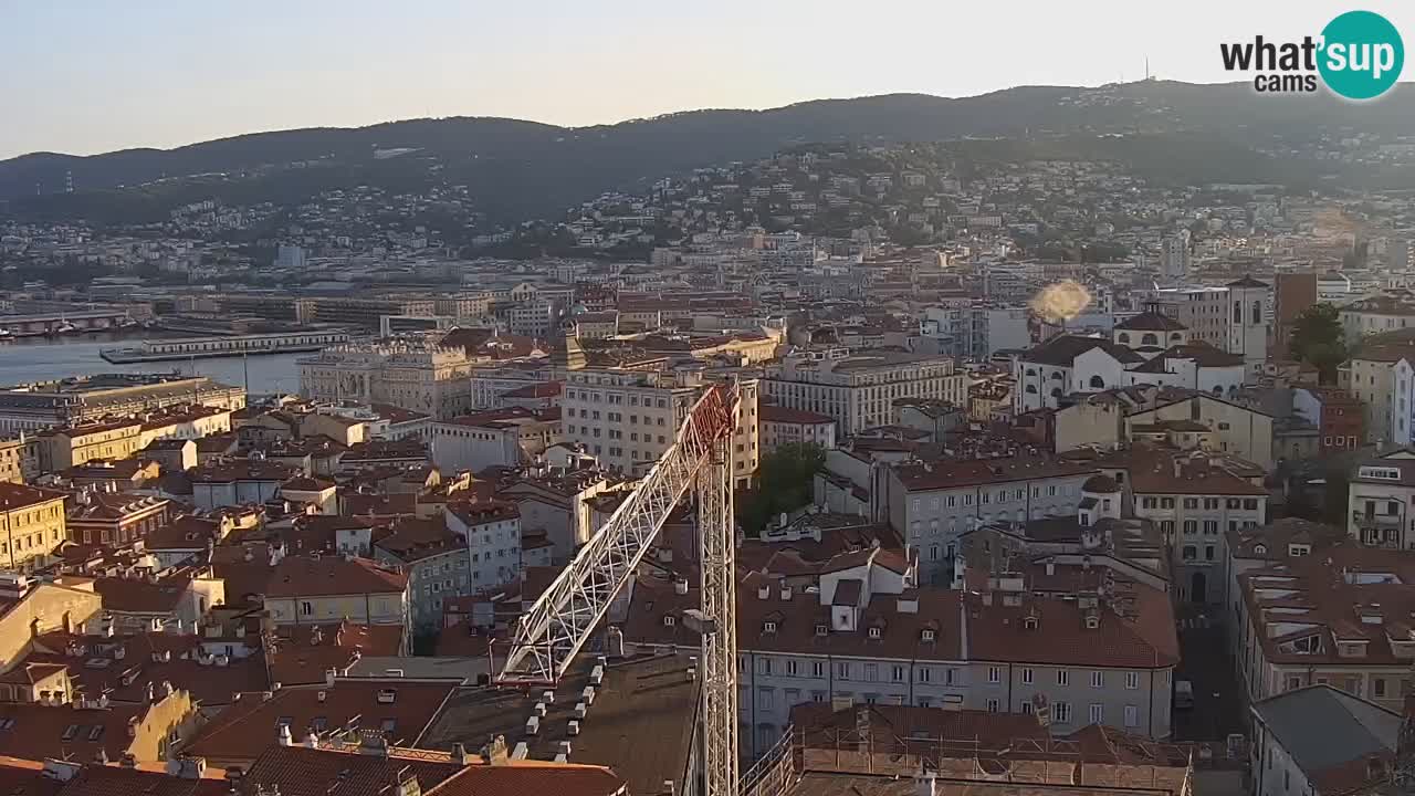 Webcam Trieste – Vue du sanctuaire Monte Grisa