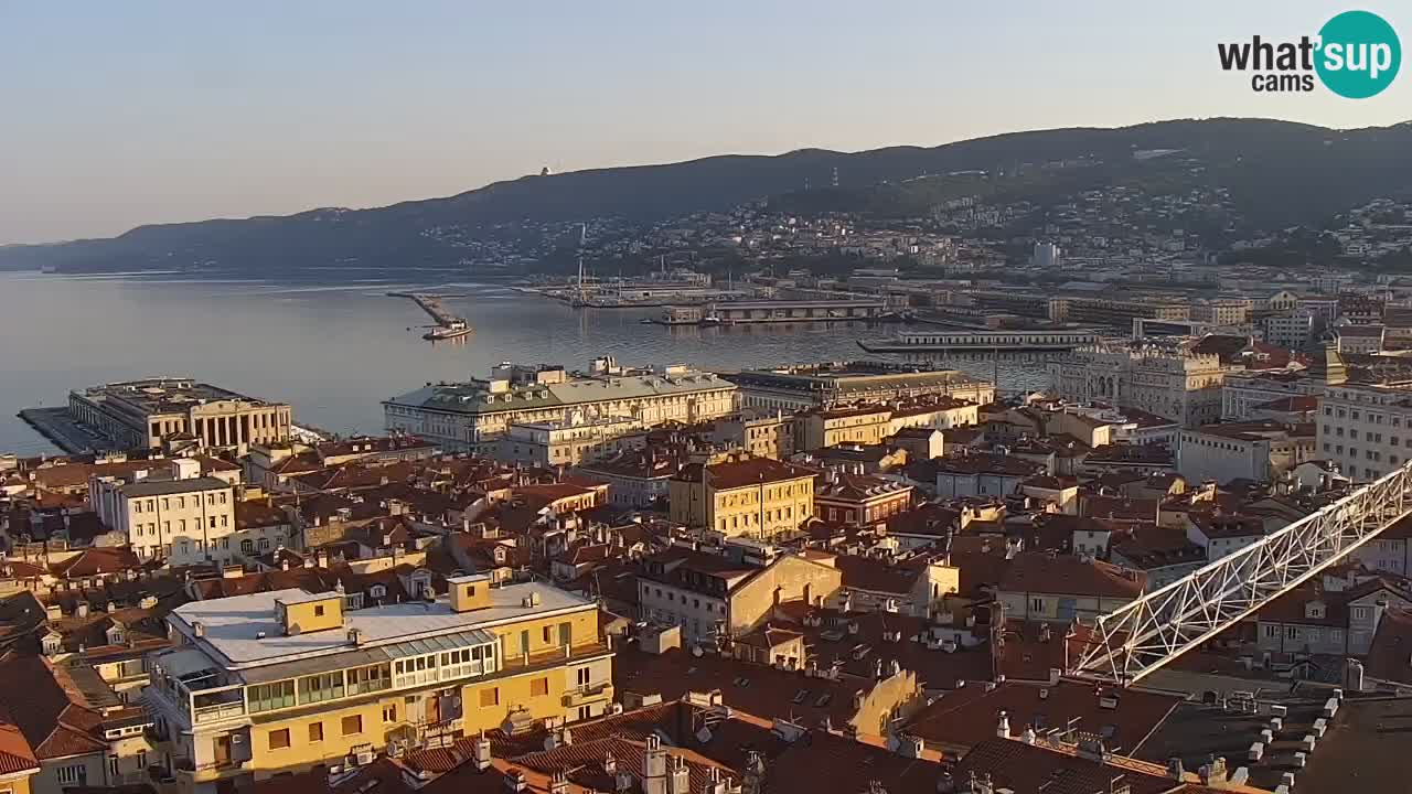 Webcam Trieste – Vue du sanctuaire Monte Grisa