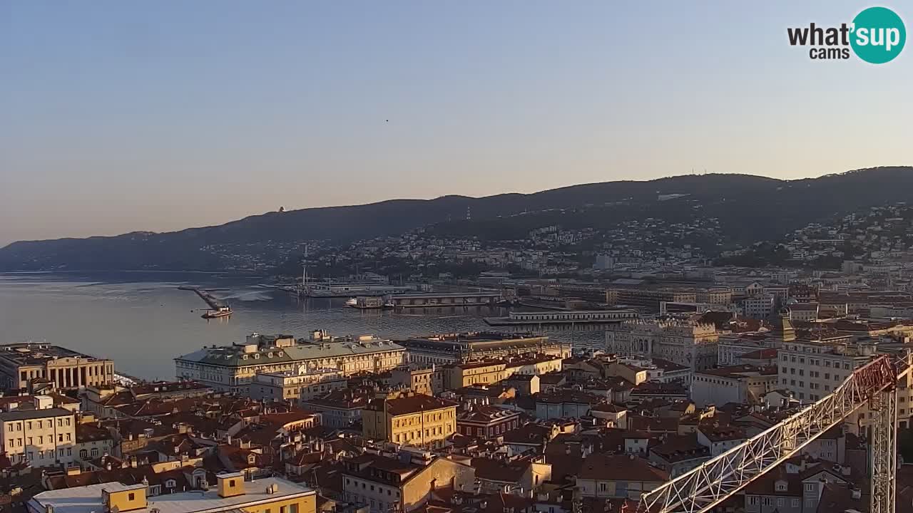 Webcam Trieste – Vue du sanctuaire Monte Grisa