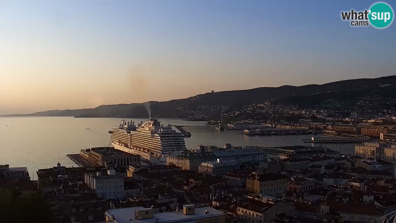 Webcam Trieste – Panorama dal Santuario Monte Grisa