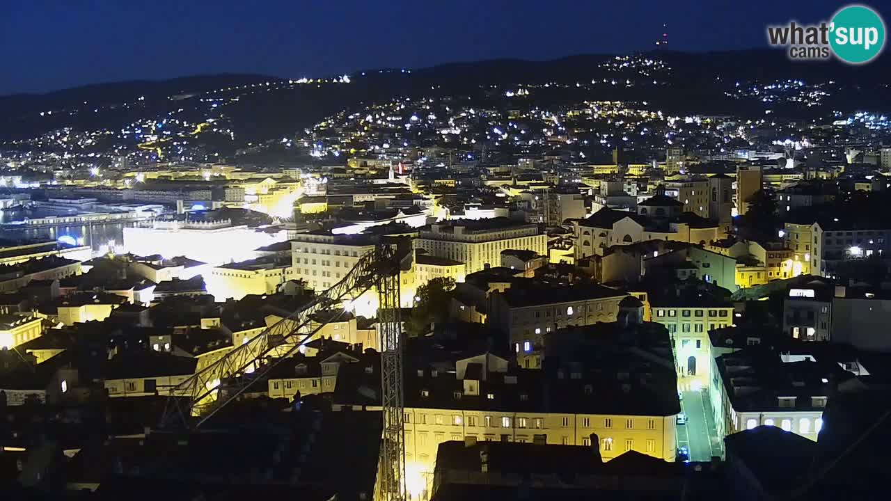Webcam Trieste – Vue du sanctuaire Monte Grisa